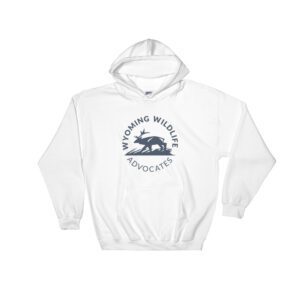 Dark Round Logo Hooded Sweatshirt