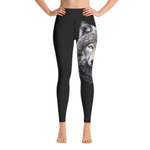 Wolf Yoga Leggings
